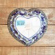 ポーリッシュポタリー BOLESLAWIEC のハートボウル 15.8cm GU860-DU126