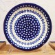 ポーリッシュポタリー BOLESLAWIEC 平皿 φ24cm GU1001-166A