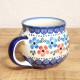 ポーリッシュポタリー WIZA ポーリッシュマグ・大 500ml W161-166