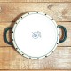 ポーリッシュポタリー WIZA ラウンドキャセロール 16cm W236-34