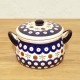 ポーリッシュポタリー BOLESLAWIEC フタ付スープボウル 350ml GU1427-41