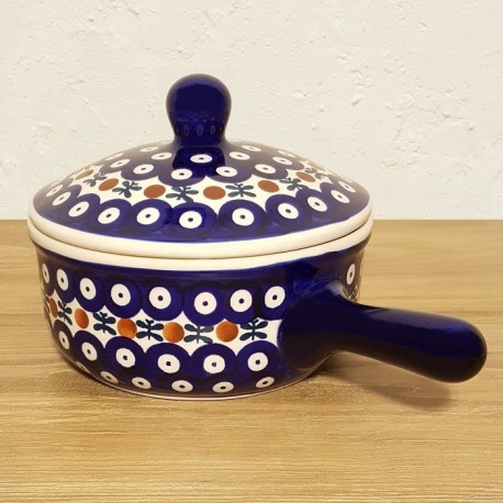 ポーリッシュポタリー MANUFAKTURA ラウンドキャセロール・小15cm Z154-70