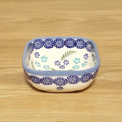 ポーリッシュポタリー WIZA スクエアミニボウル 8cm W161-153