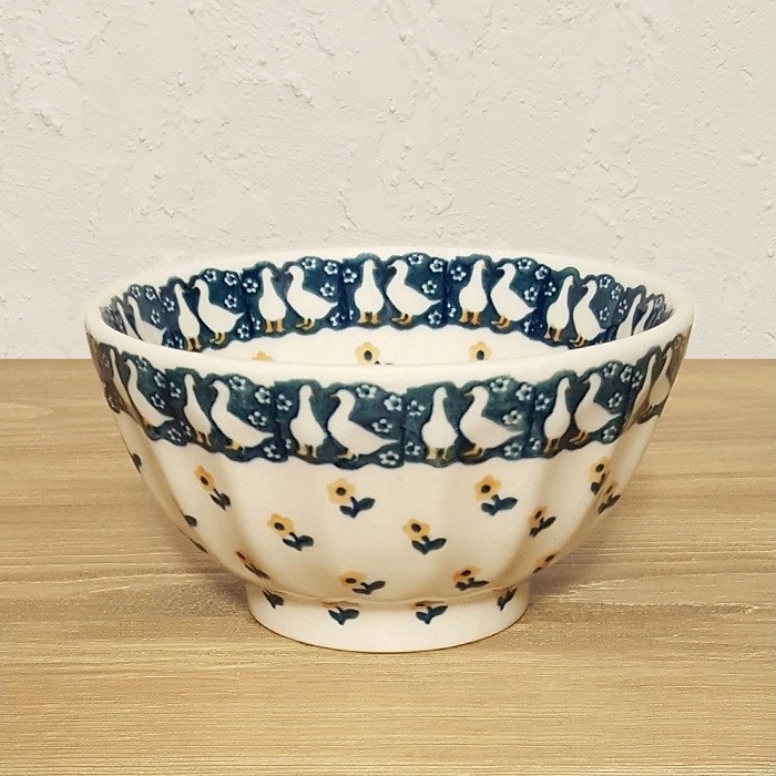 ポーリッシュポタリー MANUFAKTURA ボウル C018-P322 高さ7.5cm直径14