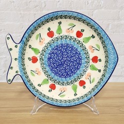 ポーリッシュポタリー CERAMIKA ARTYSTYCZNA 平皿 24.5cm CA36-2724X