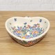 ポーリッシュポタリー VENA ハートボウル 16cm V069-U459