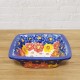 ポーリッシュポタリー VENA 正方形ボウル16cm V223-U540