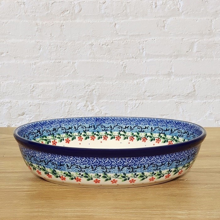 ポーリッシュポタリー CERAMIKA ARTYSTYCZNA オーブンディッシュ24cm高