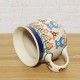ポーリッシュポタリー CERAMIKA ARTYSTYCZNA ﾎﾟｰﾗﾝﾄﾞﾏｸﾞｶｯﾌﾟ 250ml CA05-1140X