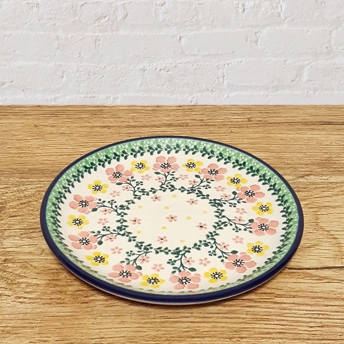 ポーリッシュポタリー CERAMIKA ARTYSTYCZNA 平皿16cm 高さ2cm