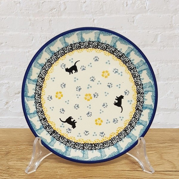 ポーリッシュポタリー CERAMIKA ARTYSTYCZNA 平皿φ16cm_CA261-2153X