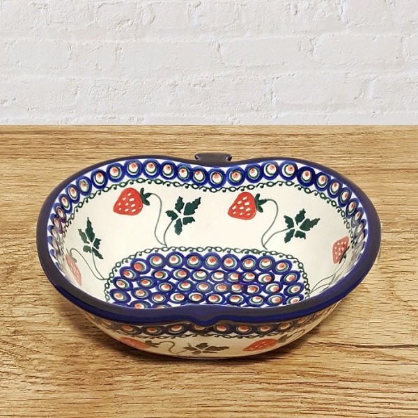 ポーリッシュポタリー MILLENA アップルボウル16cm_M338-B34