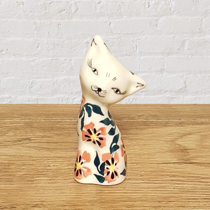 新品　ポーリッシュポタリー　置物セット　ひよこ　猫　鳥 新品 ポーリッシュポタリー 置物セット ひよこ 猫 鳥 - メルカリ
