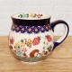 ポーリッシュポタリー MILLENA ﾎﾟｰﾗﾝﾄﾞﾏｸﾞｶｯﾌﾟ350ml_M117-U82