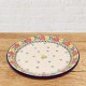 ポーリッシュポタリーCERAMIKA ARTYSTYCZNA平皿21cm_CA337-2348X