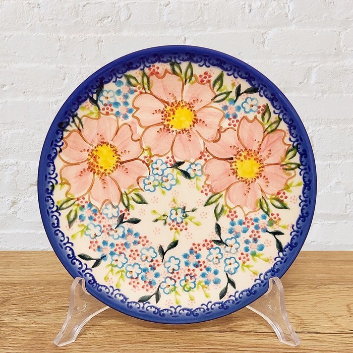 ポーリッシュポタリーVENA V195-A509 平皿φ17.5cm 高さ2cm ポーランド食器