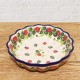 ポーリッシュポタリーCERAMIKA ARTYSTYCZNA フリルボウル15cm_CA972-2709X