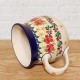 ポーリッシュポタリー CERAMIKA ARTYSTYCZNA ポーランドマグカップ350ml_CA70-2363X