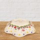 ポーリッシュポタリー VENA 花びら型ボウル20cm_V446-C123
