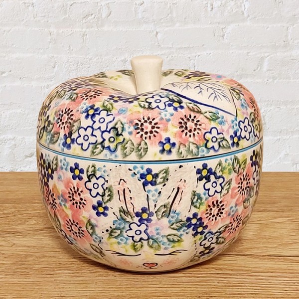 ポーリッシュポタリー VENA りんごポット_V356-A574