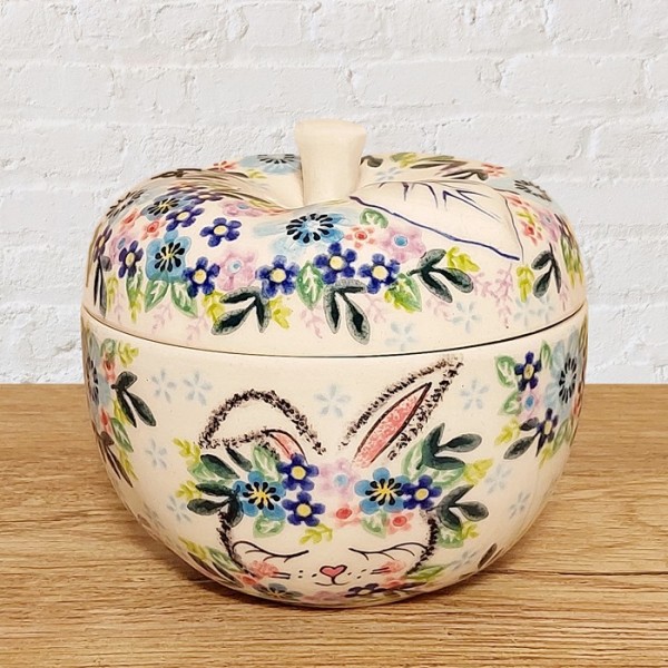 ポーリッシュポタリー VENA りんごポット_V356-A578