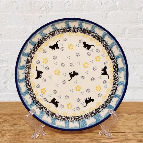 ポーリッシュポタリー CERAMIKA ARTYSTYCZNA 平皿φ18cm_CAE32-2153X