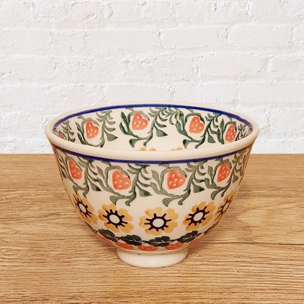 ポーリッシュポタリーARTYSTYCZNA お茶碗φ10.5cm_CAC12-2211X