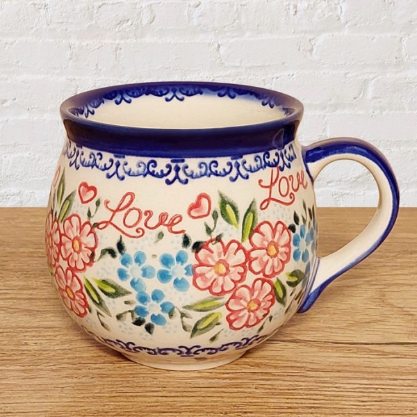 ポーリッシュポタリーVENA ポーランドマグカップ350ml_V352-C125