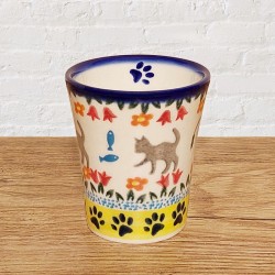 ポーリッシュポタリー VENA コップ(湯呑)150ml_V059-U731