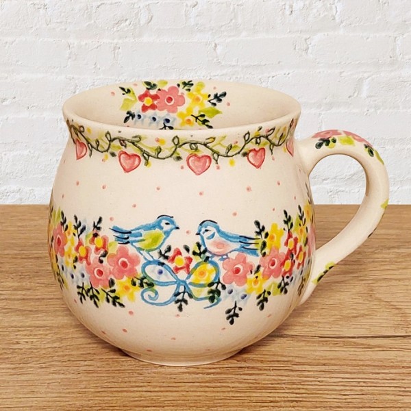 ポーリッシュポタリー VENA ポーランドマグカップ350ml_V352-U745