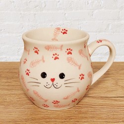 ポーリッシュポタリー MOJA FAKTORIA ポーランドマグカップ250ml_MF18-P2-01C