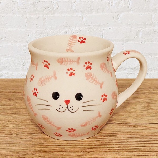 ポーリッシュポタリー MOJA FAKTORIA ポーランドマグカップ250ml_MF18-P2-01C