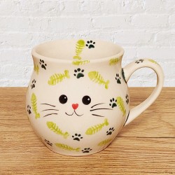 ポーリッシュポタリー MOJA FAKTORIA ポーランドマグカップ250ml_MF18-P2-01Z