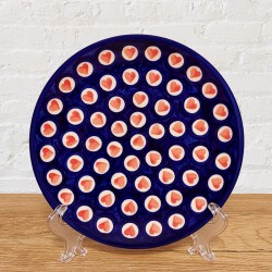 ポーリッシュポタリーMOJA FAKTORIA平皿17cm_MF1-U2-04