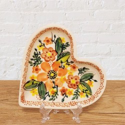 ポーリッシュポタリー VENA ハートプレート_V392-A508