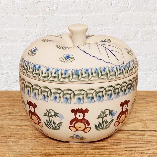 ポーリッシュポタリーCERAMIKA ARTYSTYCZNAアップルポット12cm_CA34-1137X