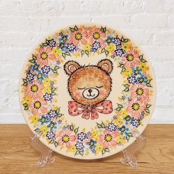 ポーリッシュポタリーVENA平皿17.5cm_V195-A1-635