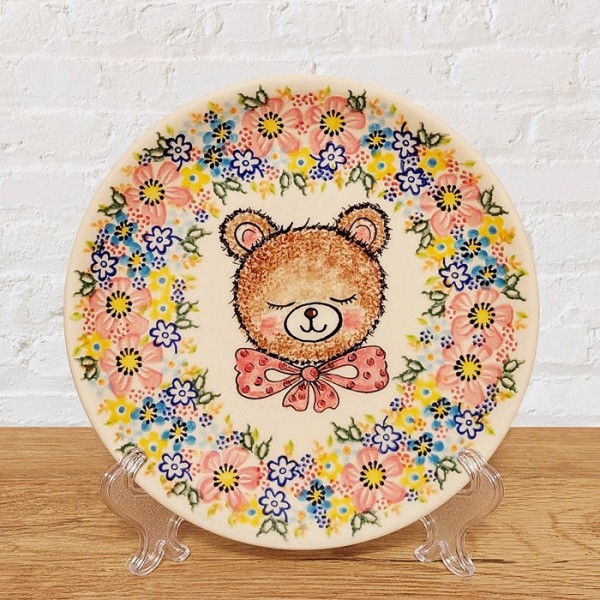 ポーリッシュポタリーVENA平皿17.5cm_V195-A1-635