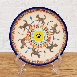 ポーリッシュポタリーVENAサラダボウル浅13,5cm_V438-U731