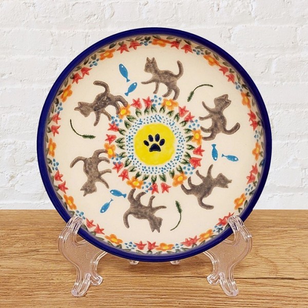 ポーリッシュポタリーVENAサラダボウル浅13,5cm_V438-U731