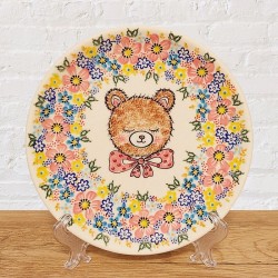 ポーリッシュポタリーVENA平皿19.5cm_V132-A1-635