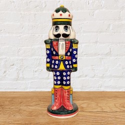 ポーリッシュポタリー VENA るみ割り人形24.5cm_V618-A584