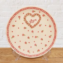 ポーリッシュポタリー VENA 平皿φ19.5cm_V132-C1-405