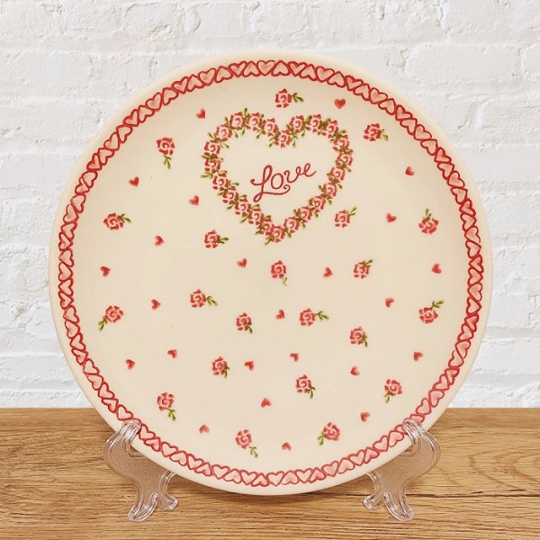 ポーリッシュポタリー VENA 平皿φ19.5cm_V132-C1-405