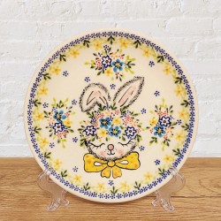 ポーリッシュポタリーVENA平皿17.5cm_V195-A588