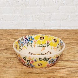 ポーリッシュポタリーVENA薬味皿φ9cm_V157-A1-590