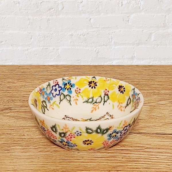 ポーリッシュポタリーVENA薬味皿φ9cm_V157-A1-590