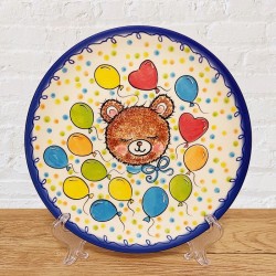 ポーリッシュポタリー VENA 平皿φ19.5cm_V132-A1-585