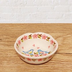 ポーリッシュポタリー VENA 小薬味皿φ7.5cm_V512-A574