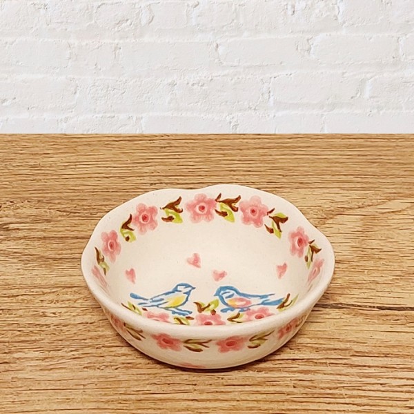 ポーリッシュポタリー VENA 小薬味皿φ7.5cm_V512-A574